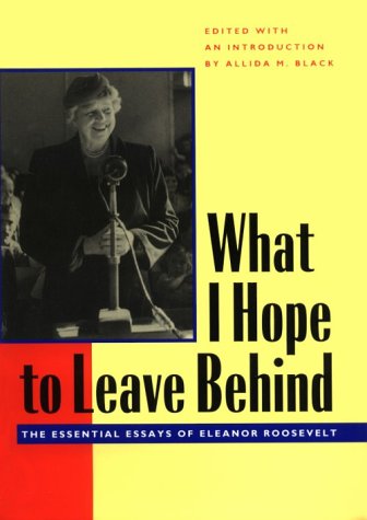 Book cover for What I Hope to Leave Behind