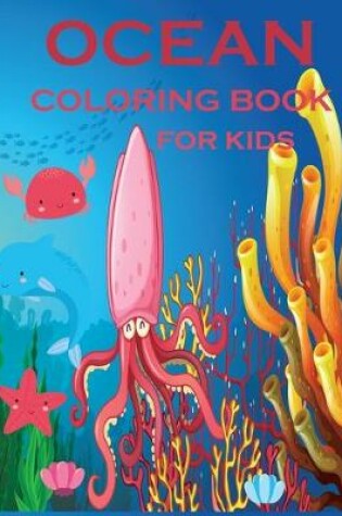 Cover of Ocean coloring book for kids