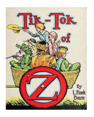 Book cover for Tik-Tok of Oz (1914) by