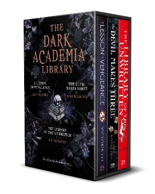 Book cover for The Dark Academia Library