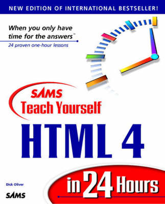 Book cover for Sams Teach Yourself HTML 4 in 24 Hours, Third Edition