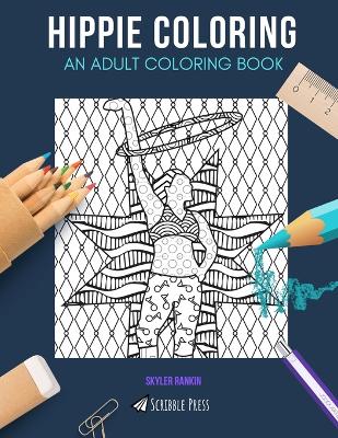 Book cover for Hippie Coloring