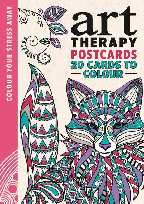 Book cover for Art Therapy Postcards