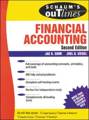 Book cover for Schaum's Outline of Financial Accounting 2 Ed.