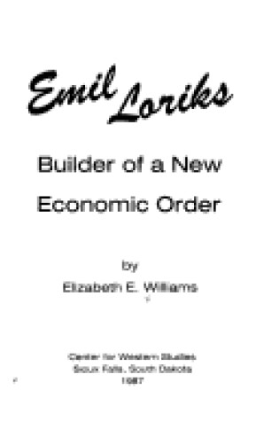 Cover of Emil Loriks