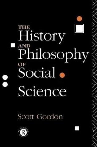 Cover of The History and Philosophy of Social Science