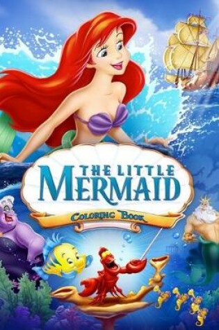 Cover of The Little Mermaid Coloring Book