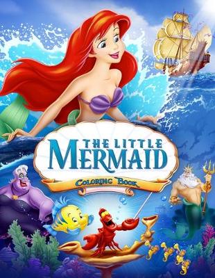 Cover of The Little Mermaid Coloring Book