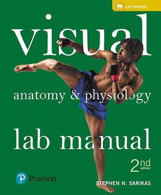 Book cover for Visual Anatomy & Physiology Lab Manual, Cat Version Plus Mastering A&p with Pearson Etext -- Access Card Package