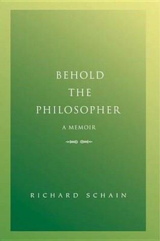 Cover of Behold the Philosopher