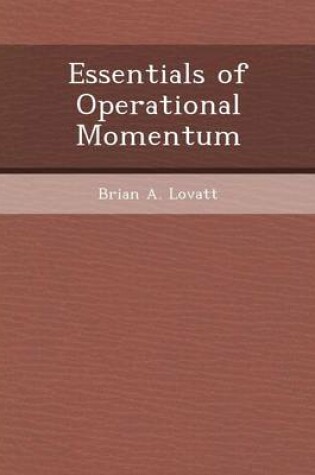 Cover of Essentials of Operational Momentum