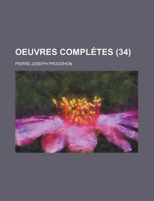 Book cover for Oeuvres Completes (34)