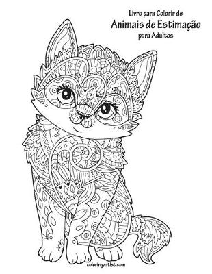 Cover of Livro para Colorir de Animais de Estimacao para Adultos