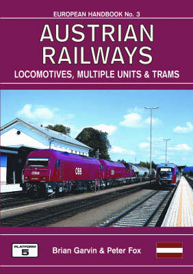 Cover of Austrian Railways - Locomotives, Multiple Units and Trams