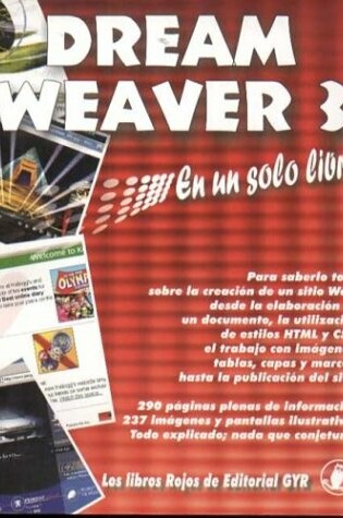 Cover of Dreamweaver 3 En Un Solo Libro