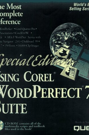 Cover of Using Corel Wordperfect Suite 7