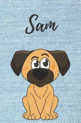 Cover of Personalisiertes Notizbuch - Hunde Sam