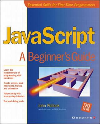 Book cover for JavaScript: A Beginner's Guide