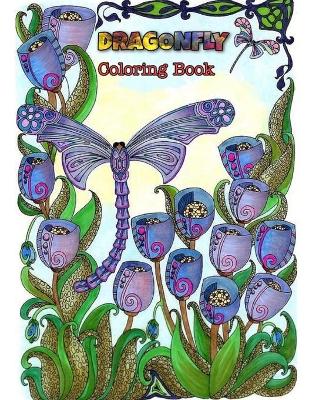 Book cover for Dragonfly Coloring Book