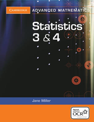 Book cover for Statistics 3 and 4 for OCR