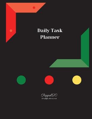 Book cover for Daily Task Planner -204 pages - 8.5x11 Inches