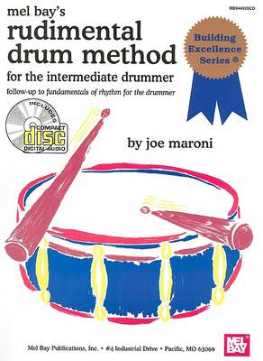 Book cover for Rudimental Drum Method for the Intermediate Drummer