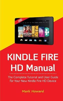 Book cover for Kindle Fire HD Manual