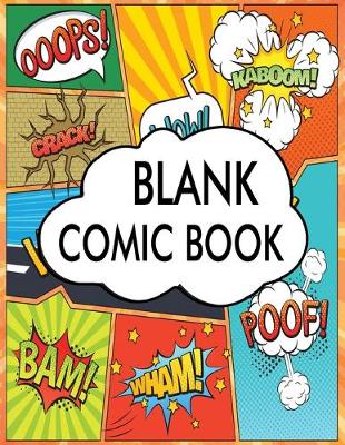 Book cover for Blank Comic Book