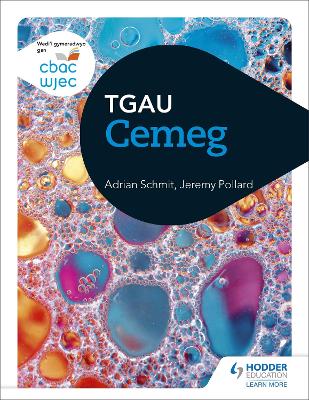 Book cover for CBAC TGAU Cemeg (WJEC GCSE Chemistry Welsh-language edition)