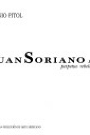 Cover of Juan Soriano