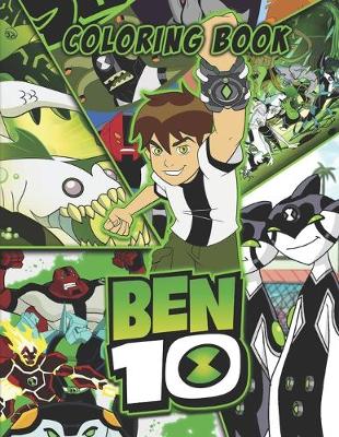 Book cover for Ben 10 Coloring Book