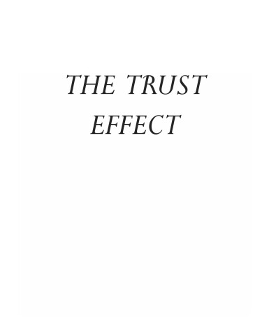 Book cover for The Trust Effect