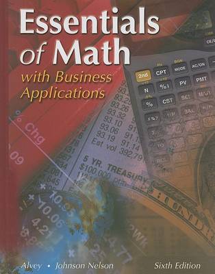 Book cover for Essentials of Maths with Business Applications-Txt Wkbk