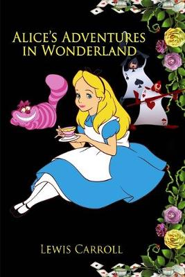 Book cover for Alice's Adventures in Wonderland "Annotated Edition"