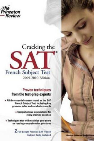 Cover of Cracking the SAT French Subject Test