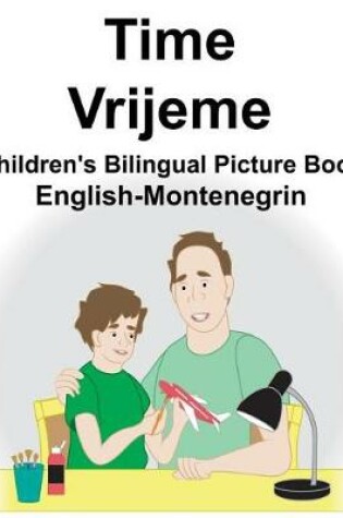 Cover of English-Montenegrin Time/Vrijeme Children's Bilingual Picture Book