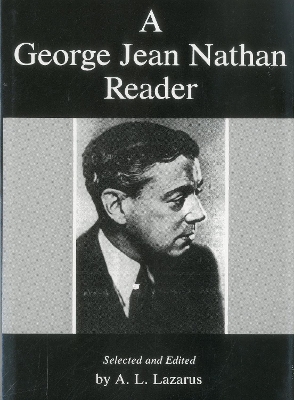 Book cover for A George Jean Nathan Reader