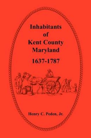 Cover of Inhabitants of Kent County, Maryland, 1637-1787