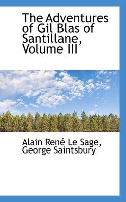 Book cover for The Adventures of Gil Blas of Santillane, Volume III