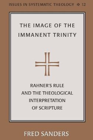 Cover of The Image of the Immanent Trinity