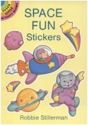 Book cover for Space Fun Stickers