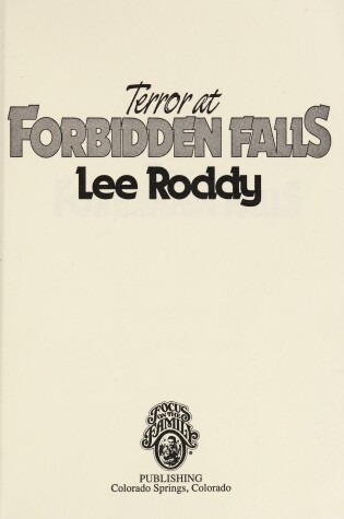 Cover of Terror at Forbidden Falls