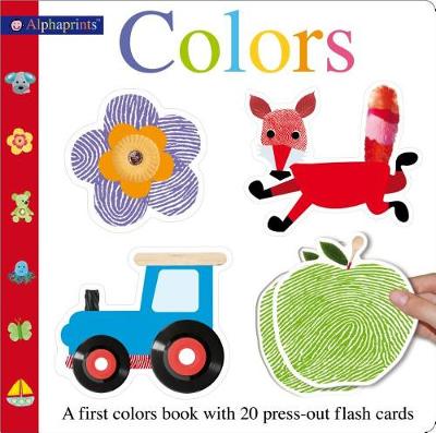 Book cover for Alphaprints Colors Flash Card Book