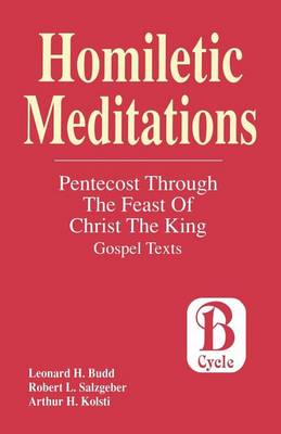 Book cover for Homiletic Meditations