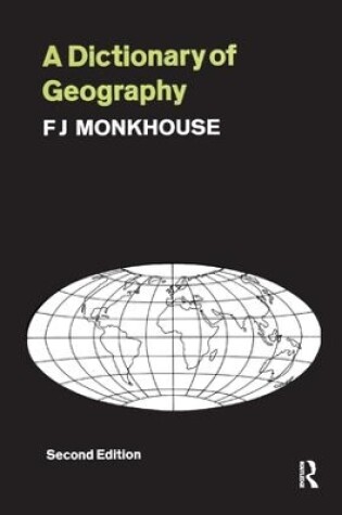 Cover of A Dictionary of Geography