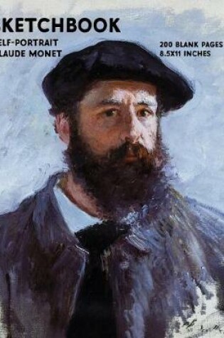 Cover of Sketchbook - Self Portrait - Claude Monet