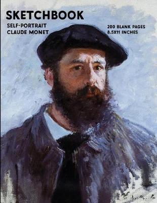 Book cover for Sketchbook - Self Portrait - Claude Monet