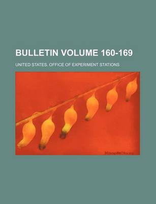 Book cover for Bulletin Volume 160-169