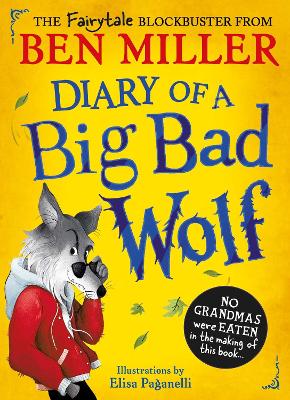 Book cover for Diary of a Big Bad Wolf