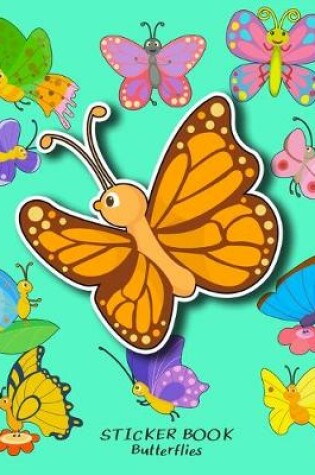 Cover of Sticker Book Butterflies